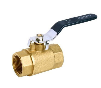 Floating Brass 2 Piece Ball Valve Female Screw Thread NPT / BSP 600 WOG Full Port